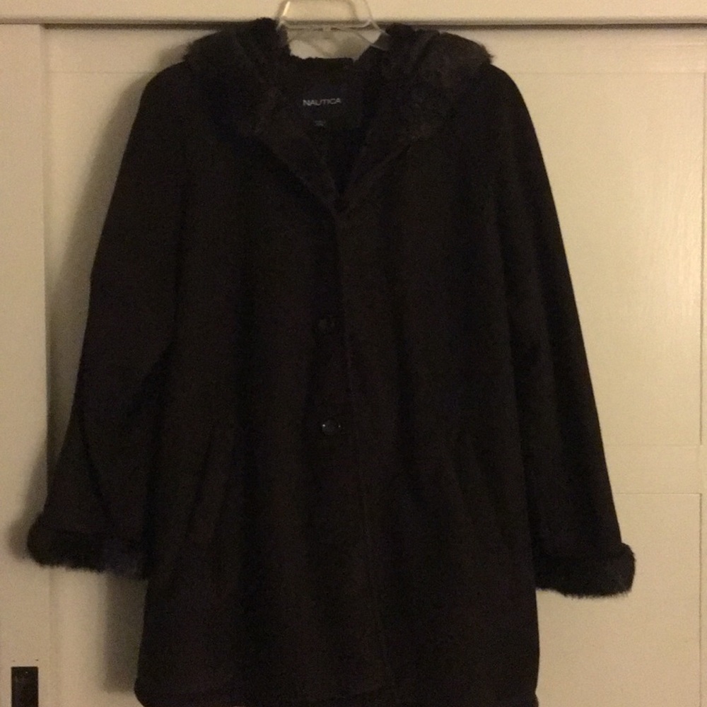 Jacket with hoodie